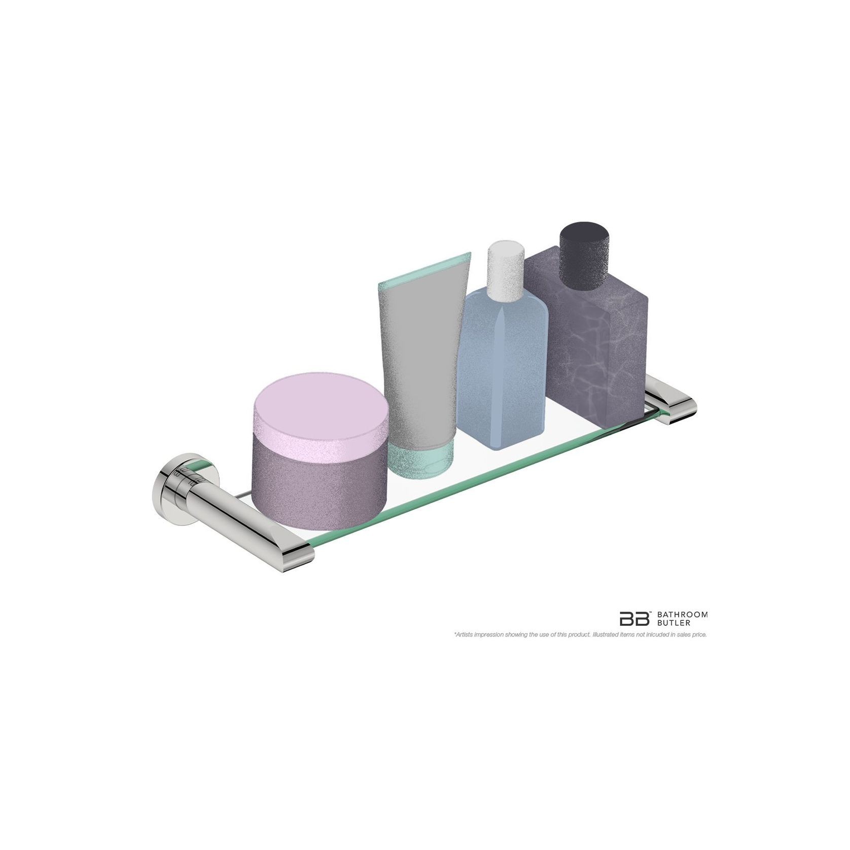 Glass Shelf 330mm - 8200 Series Number 8225 gallery detail image