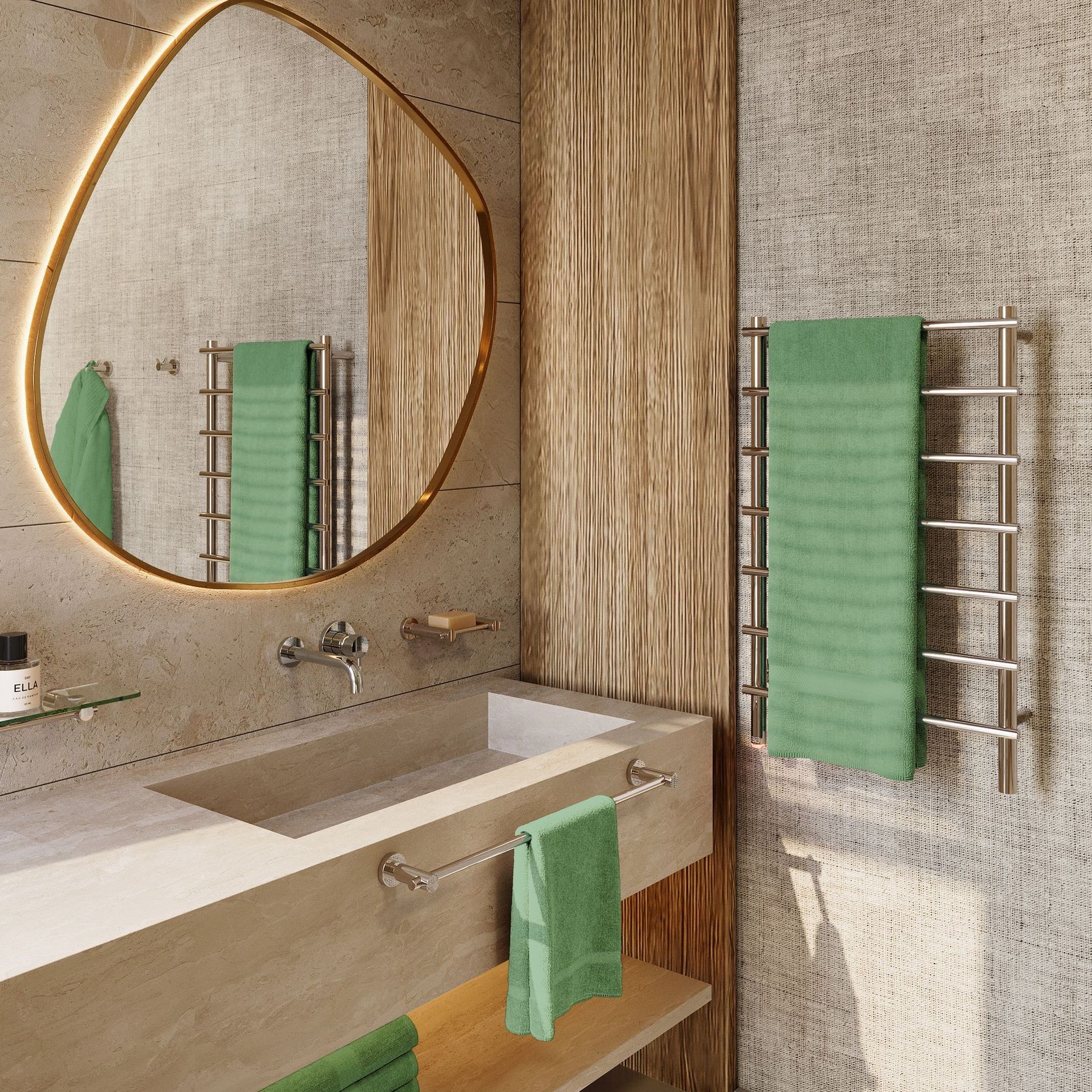 Glass Shelf 500mm - 4800 Series Number 4825 gallery detail image