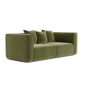 Block 2 Seater Sofa gallery detail image