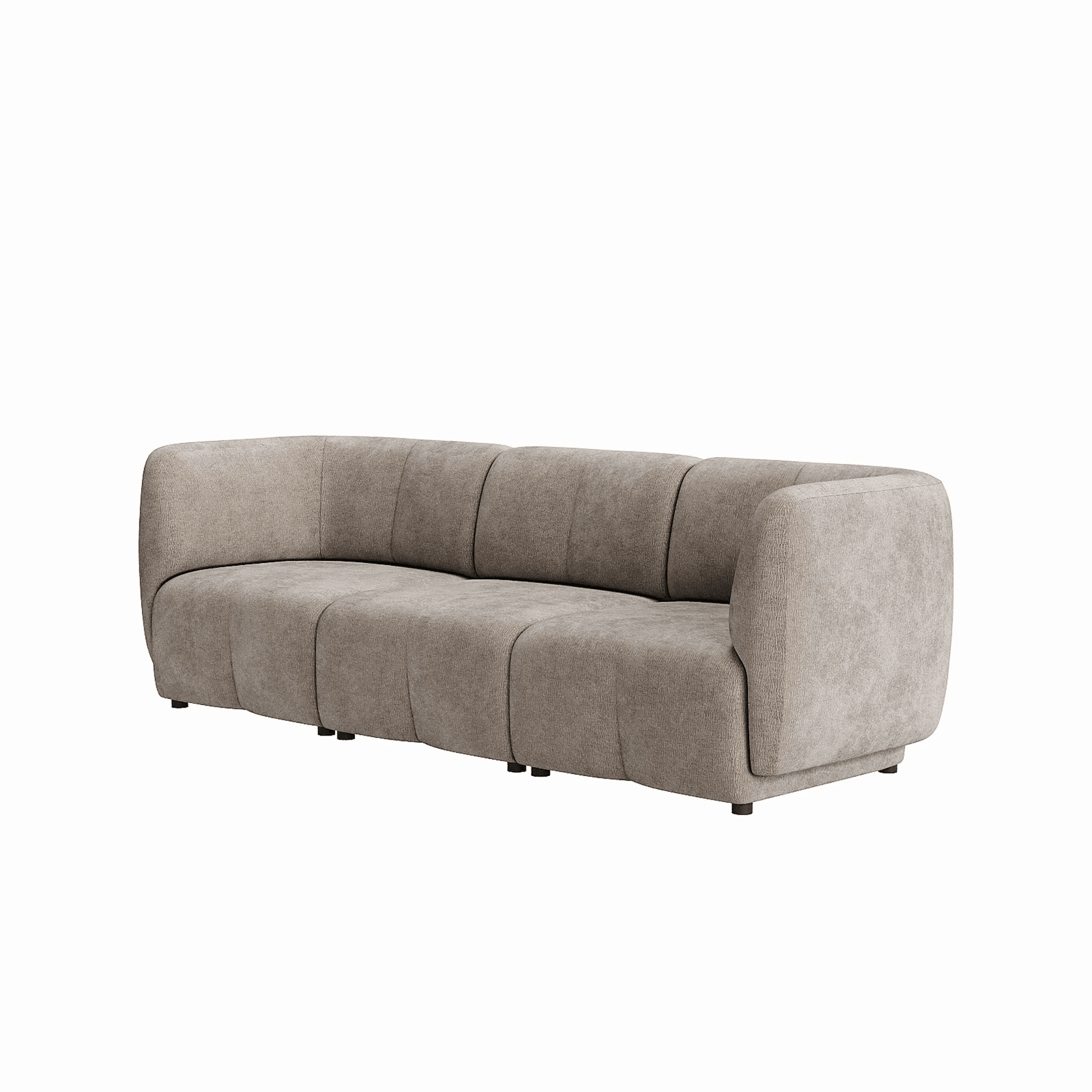 Plum 3 Seater Sofa gallery detail image