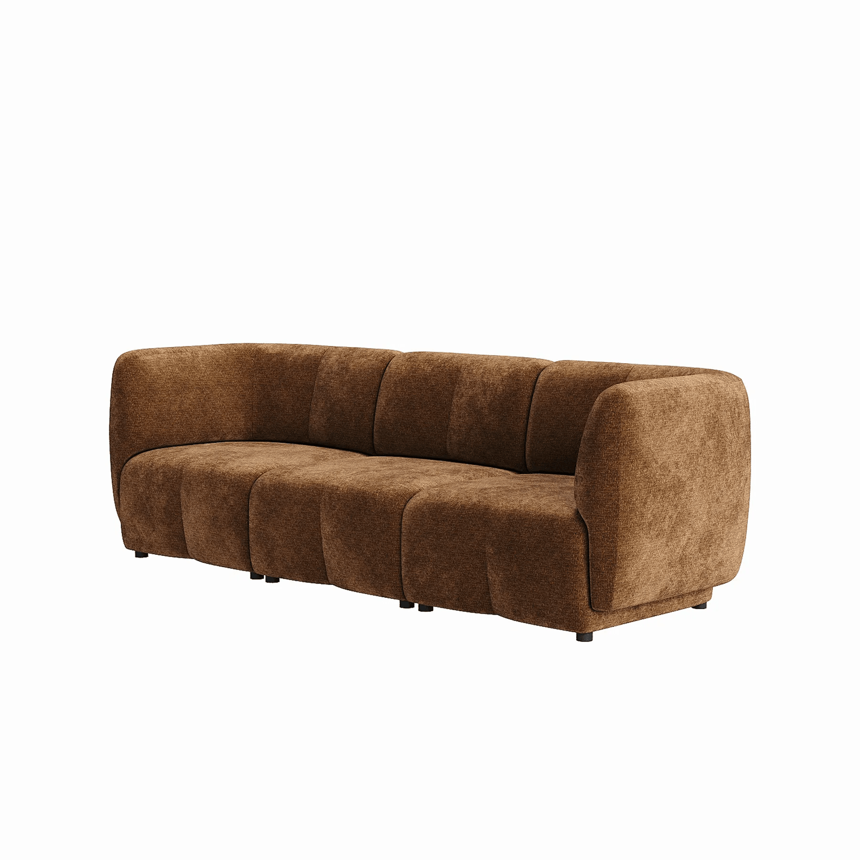 Plum 3 Seater Sofa gallery detail image