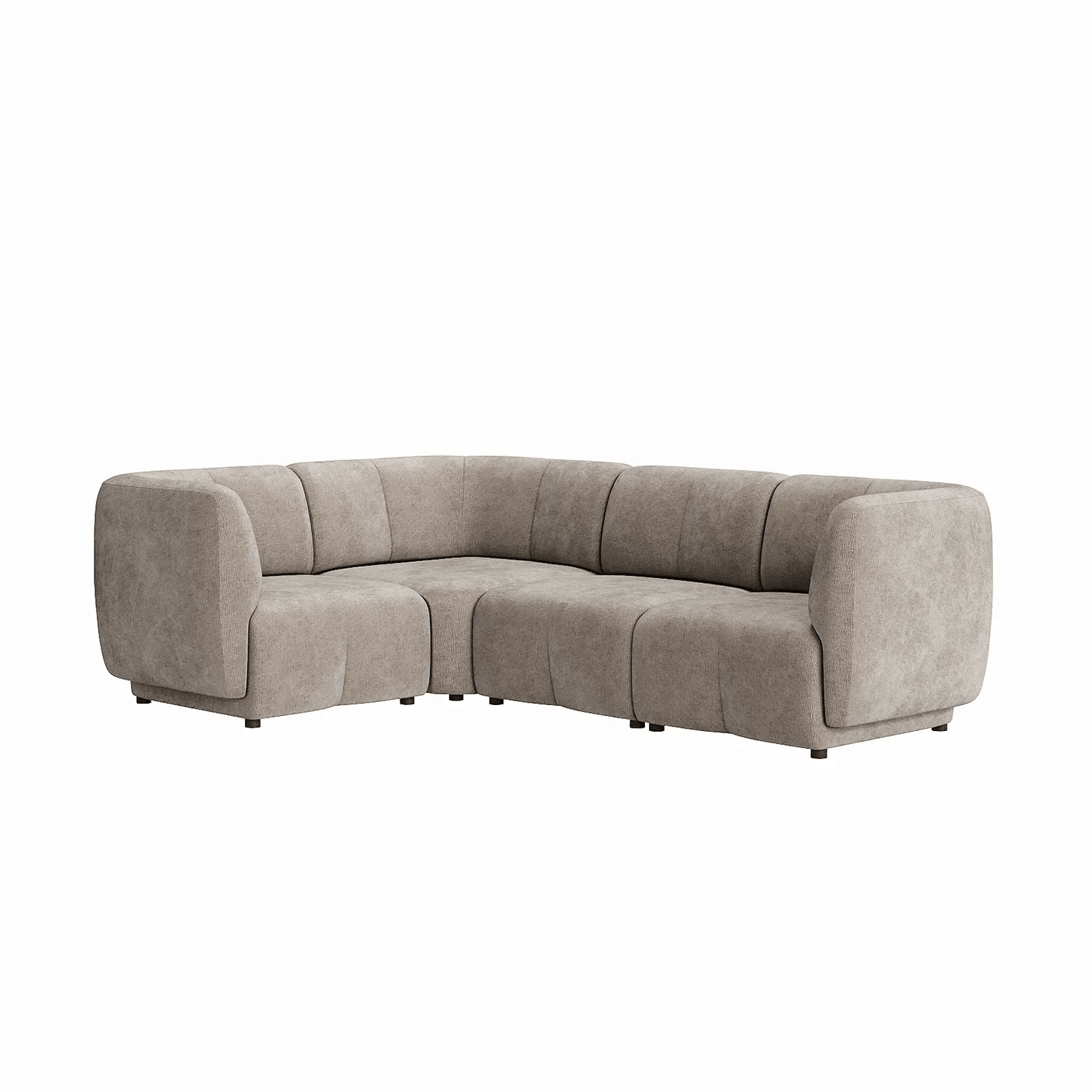 Plum LHF Chaise Sofa gallery detail image