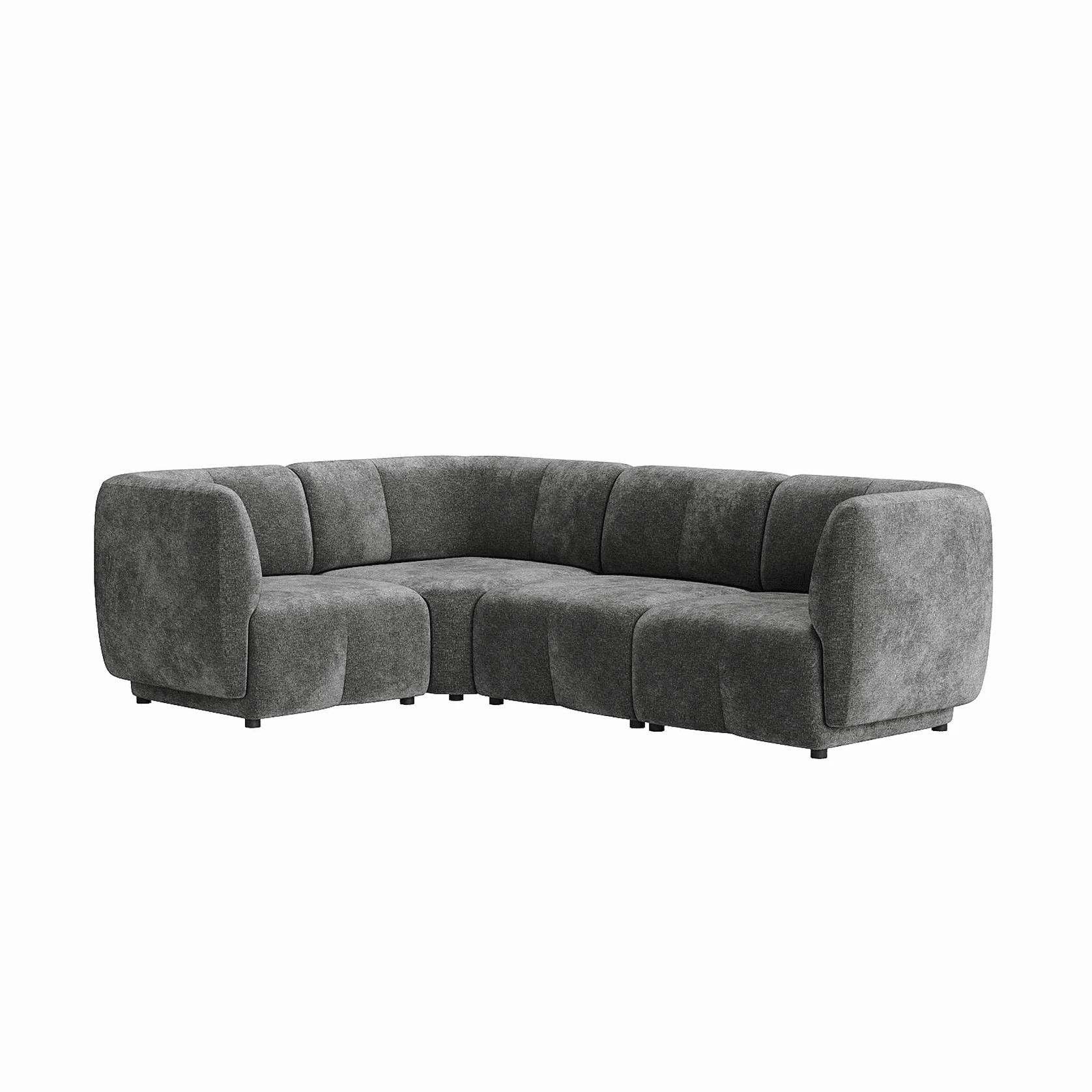 Plum LHF Chaise Sofa gallery detail image