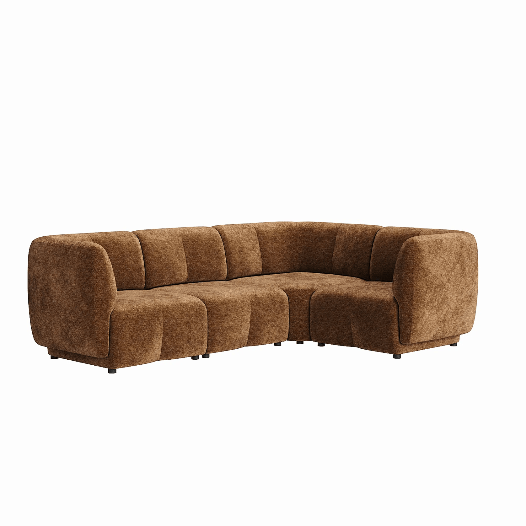 Plum RHF Chaise Sofa gallery detail image