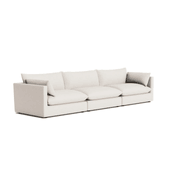 Sidney 3 Seater Chaise Sofa gallery detail image