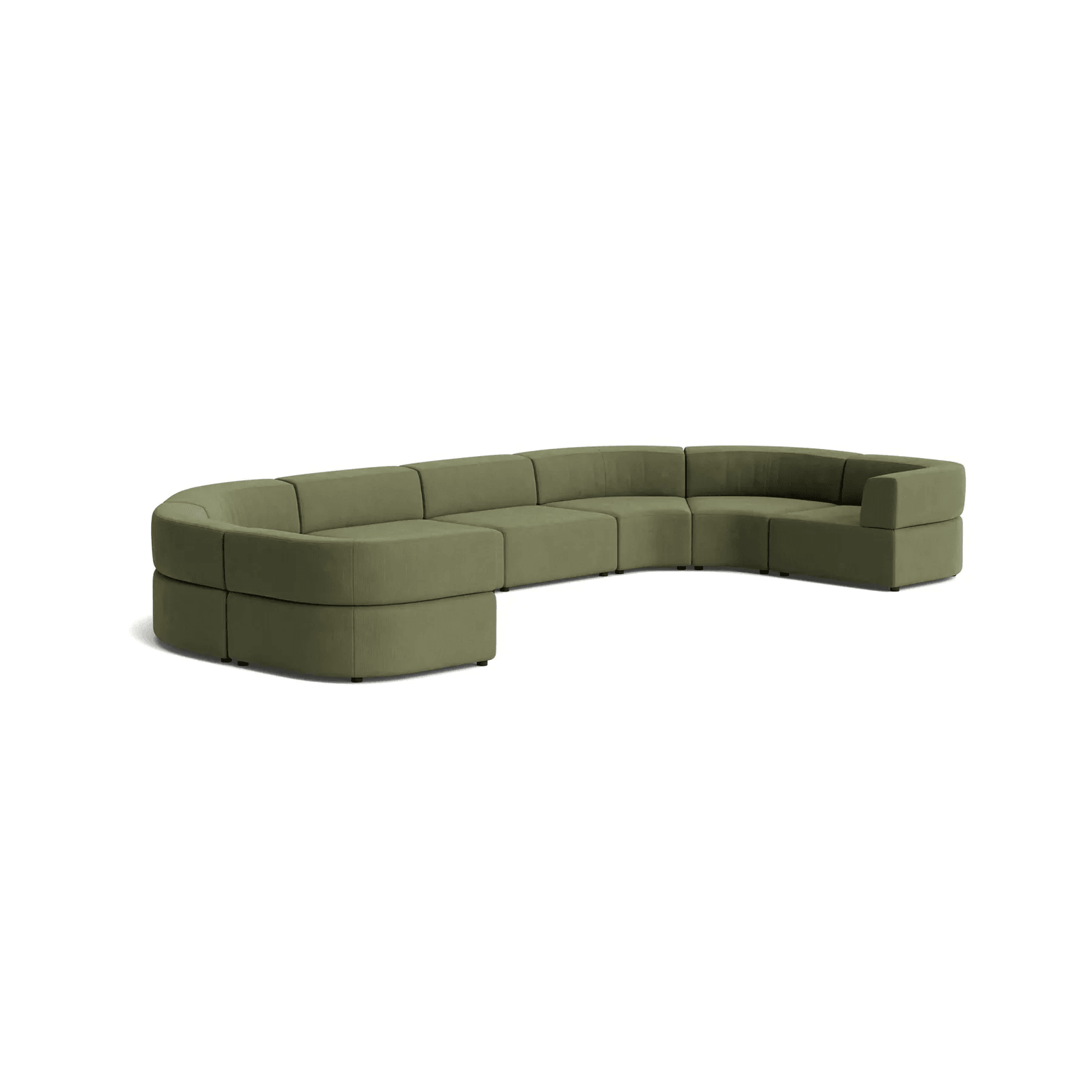Stretch U Shape Modular Sofa gallery detail image