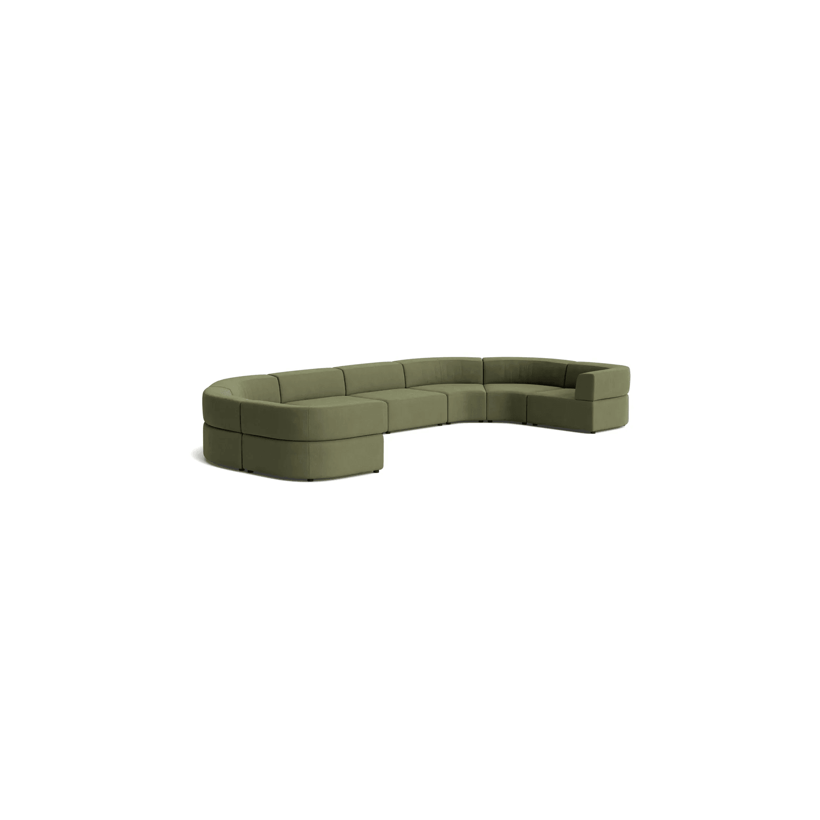 Stretch U Shape Modular Sofa gallery detail image