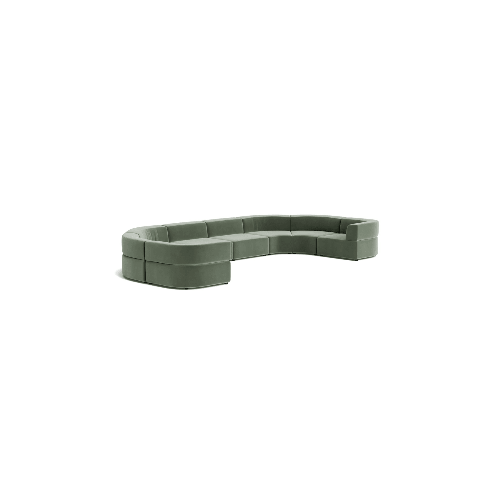 Stretch U Shape Modular Sofa gallery detail image