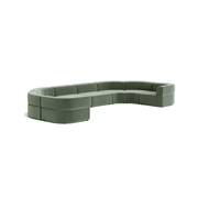 Stretch U Shape Modular Sofa gallery detail image