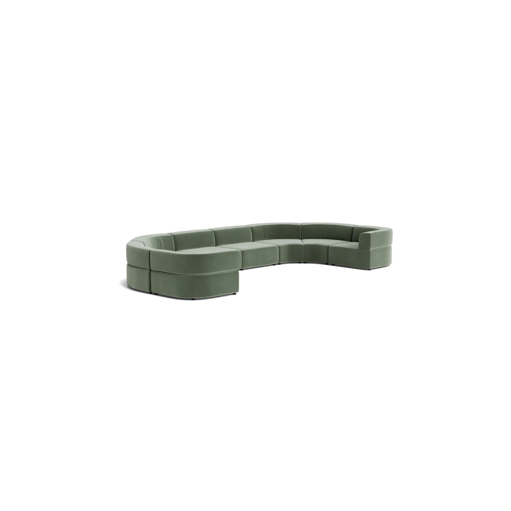 Stretch U Shape Modular Sofa gallery detail image