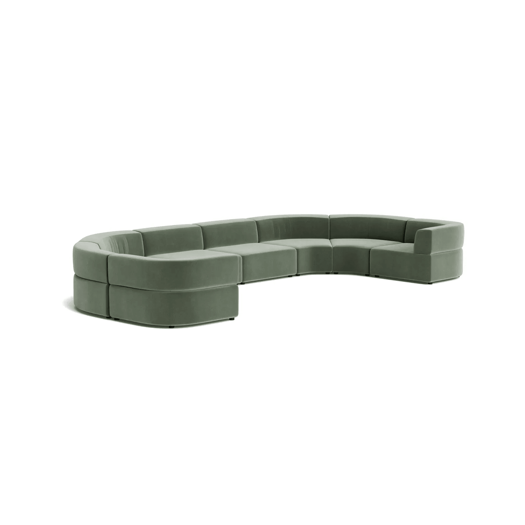 Stretch U Shape Modular Sofa gallery detail image