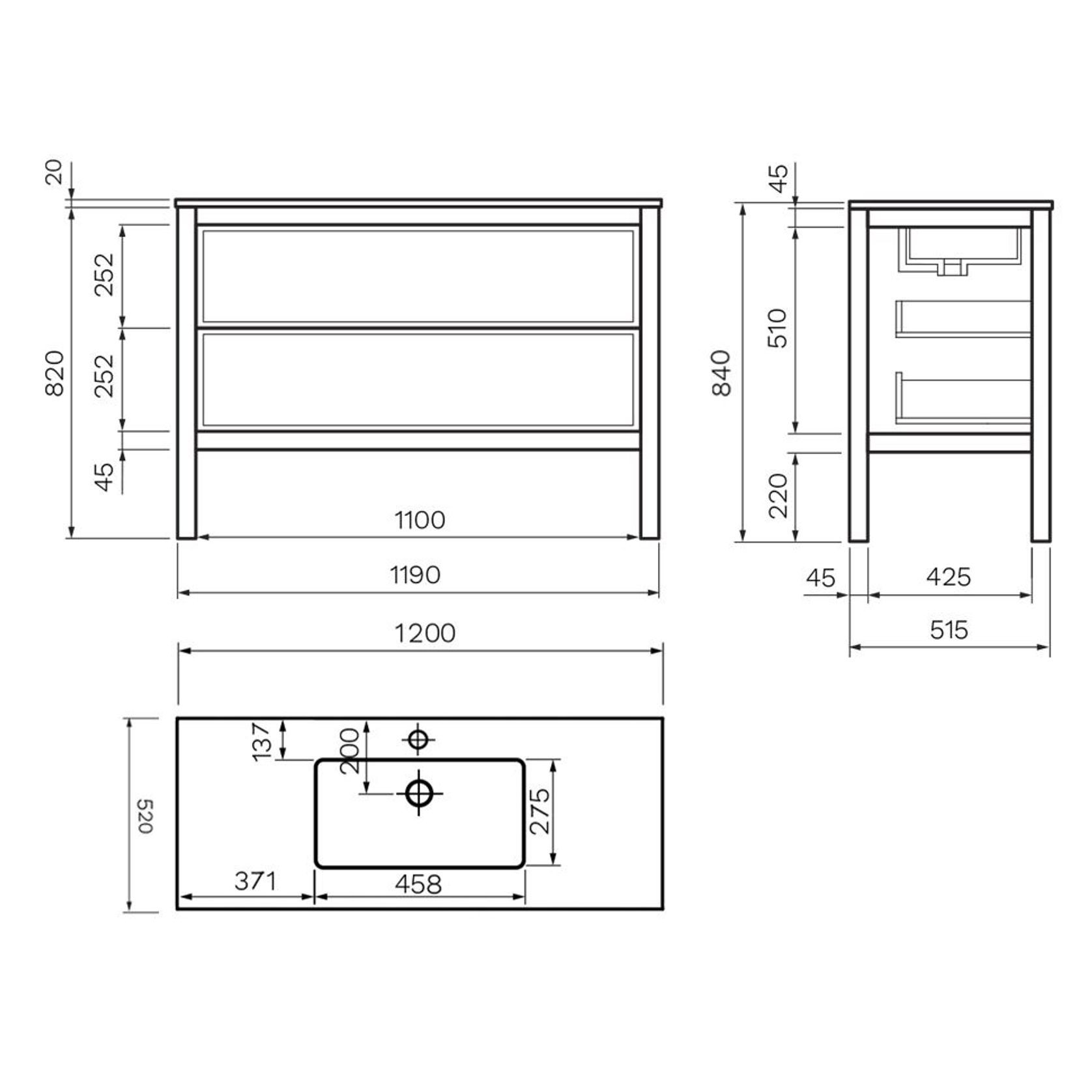 Parisi Vanities with Evostone Tops gallery detail image