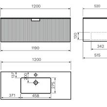 Parisi Vanities with Evostone Tops gallery detail image