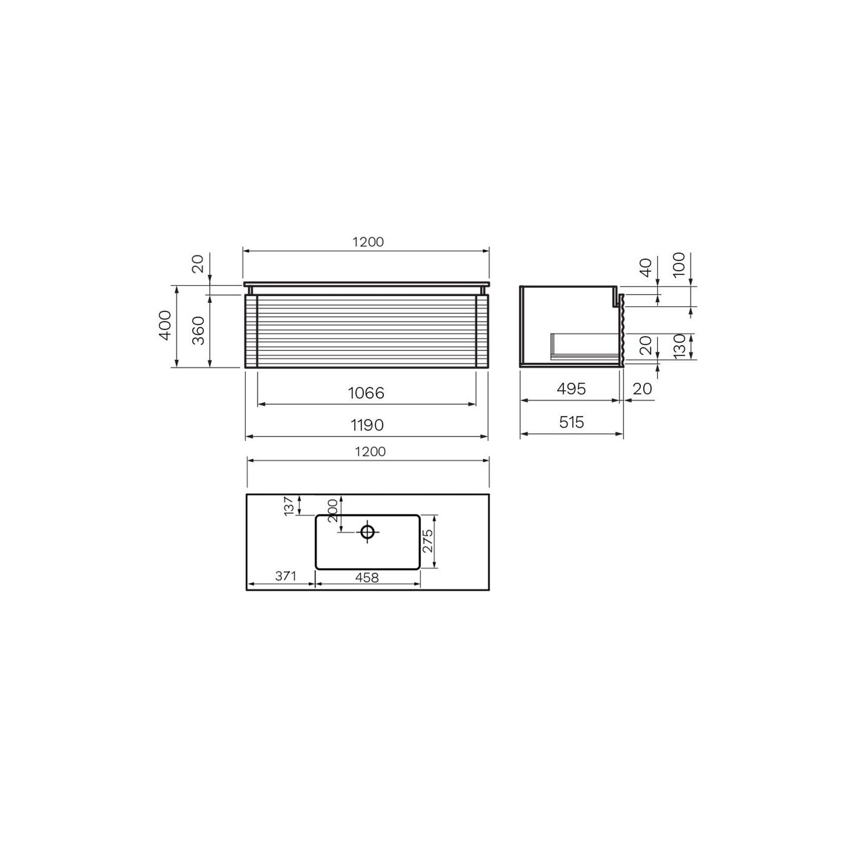 Parisi Vanities with Evostone Tops gallery detail image