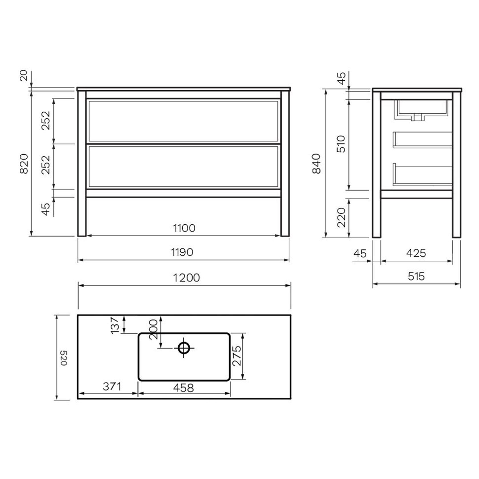 Parisi Vanities with Evostone Tops gallery detail image