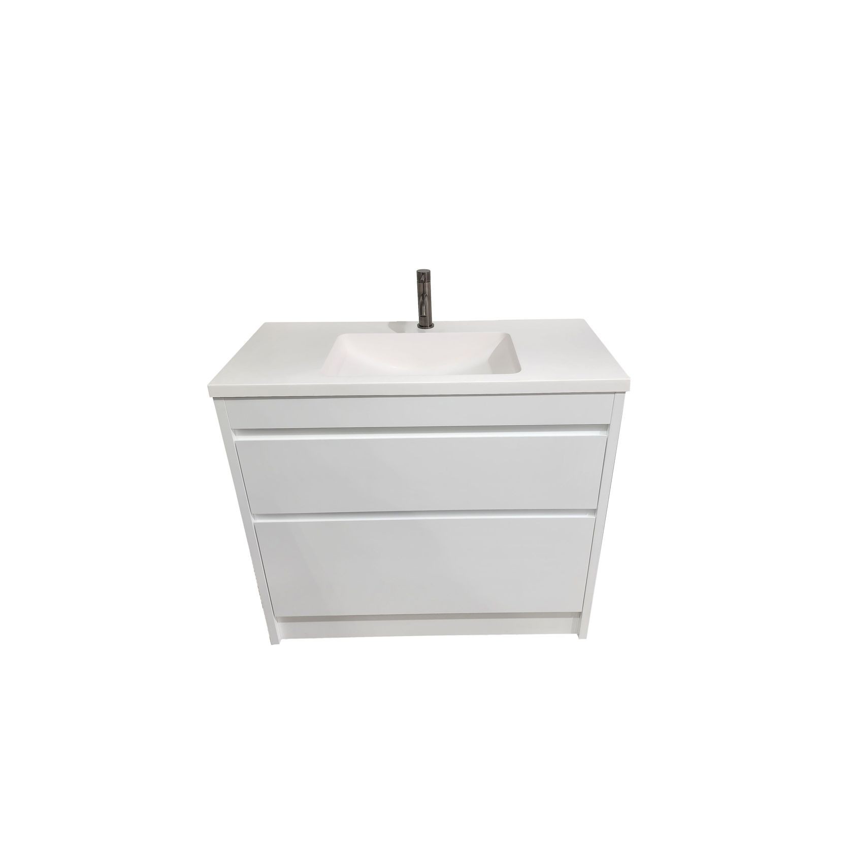 CODE Neo 1200 2 Drawer Floorstanding Vanity Range - 2 Colours gallery detail image