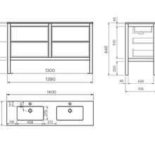 Parisi Vanities with Evostone Tops gallery detail image