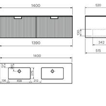 Parisi Vanities with Evostone Tops gallery detail image