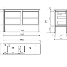 Parisi Vanities with Evostone Tops gallery detail image