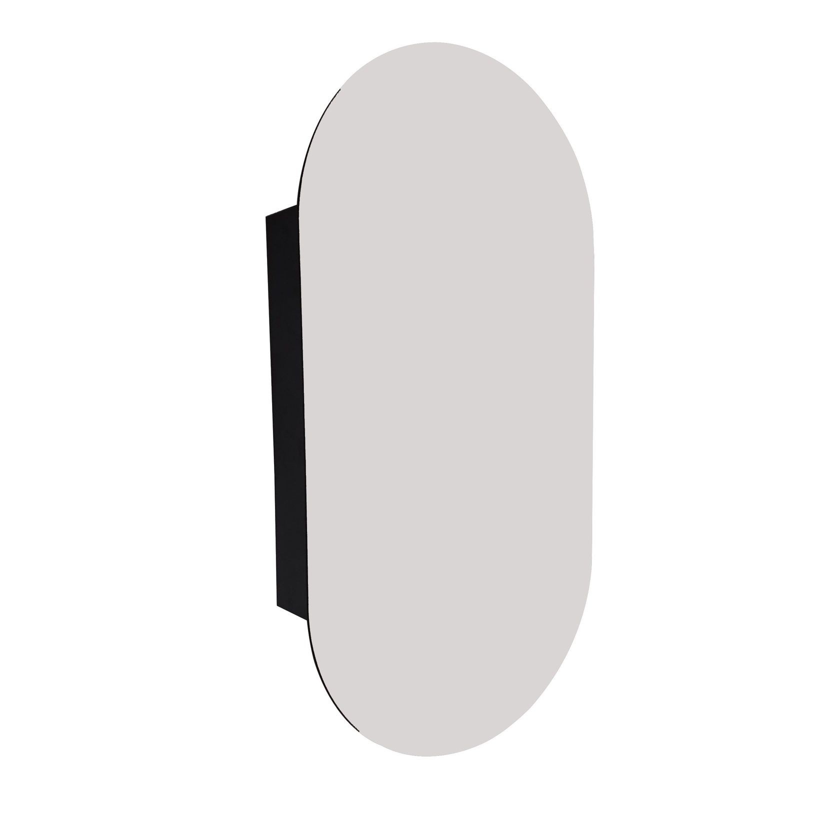 CODE Neo Oval Inset Mirror Cabinet 500 X 950Mm - 2 Colours gallery detail image