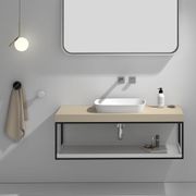 G2729 1200mm Wall Hung Timber Open Shelf Vanity gallery detail image