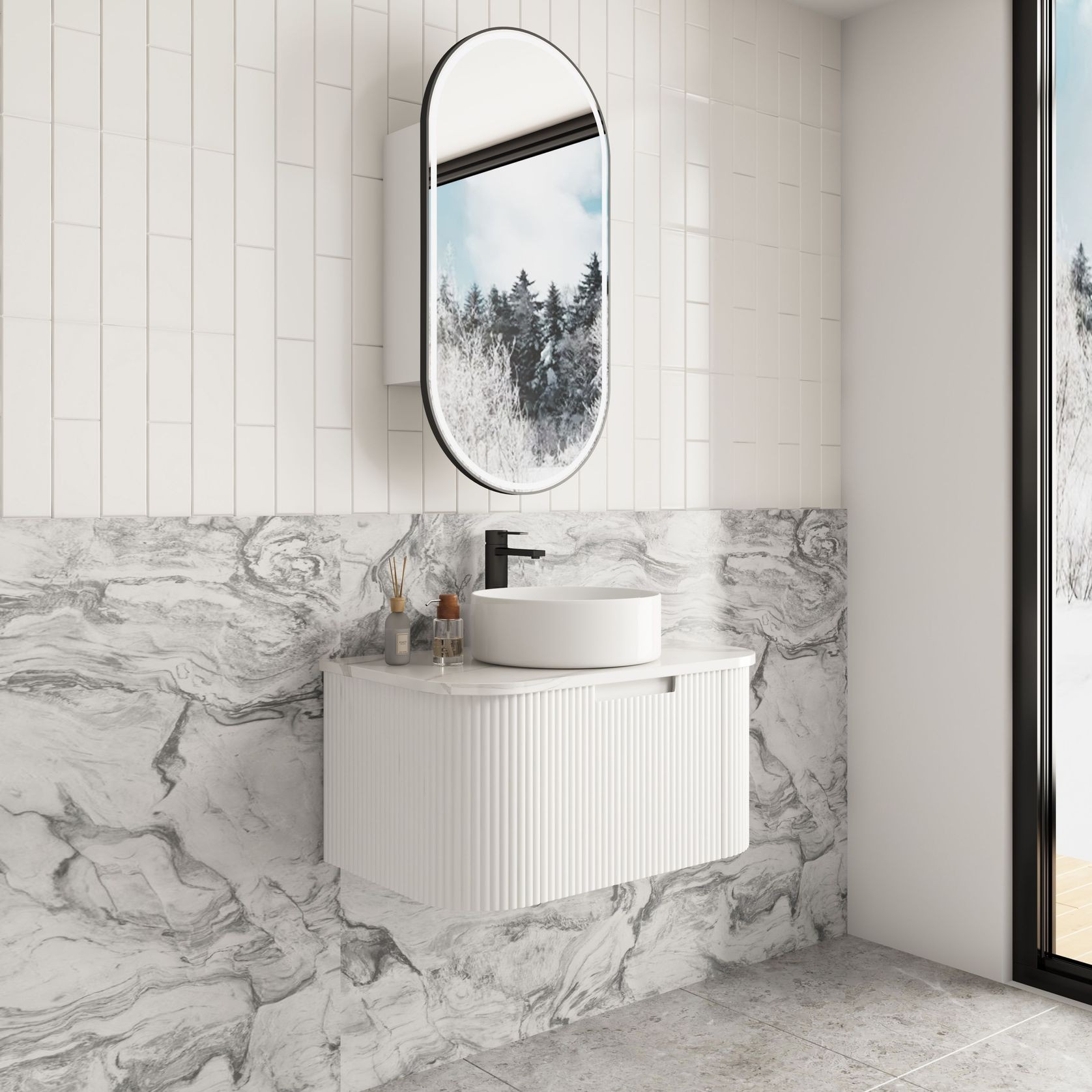 Aulic Savio Wall Hung Vanities gallery detail image