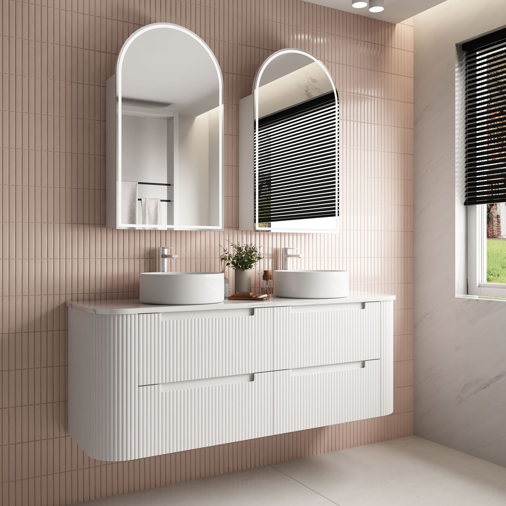 Aulic Curva Wall Hung Vanities gallery detail image