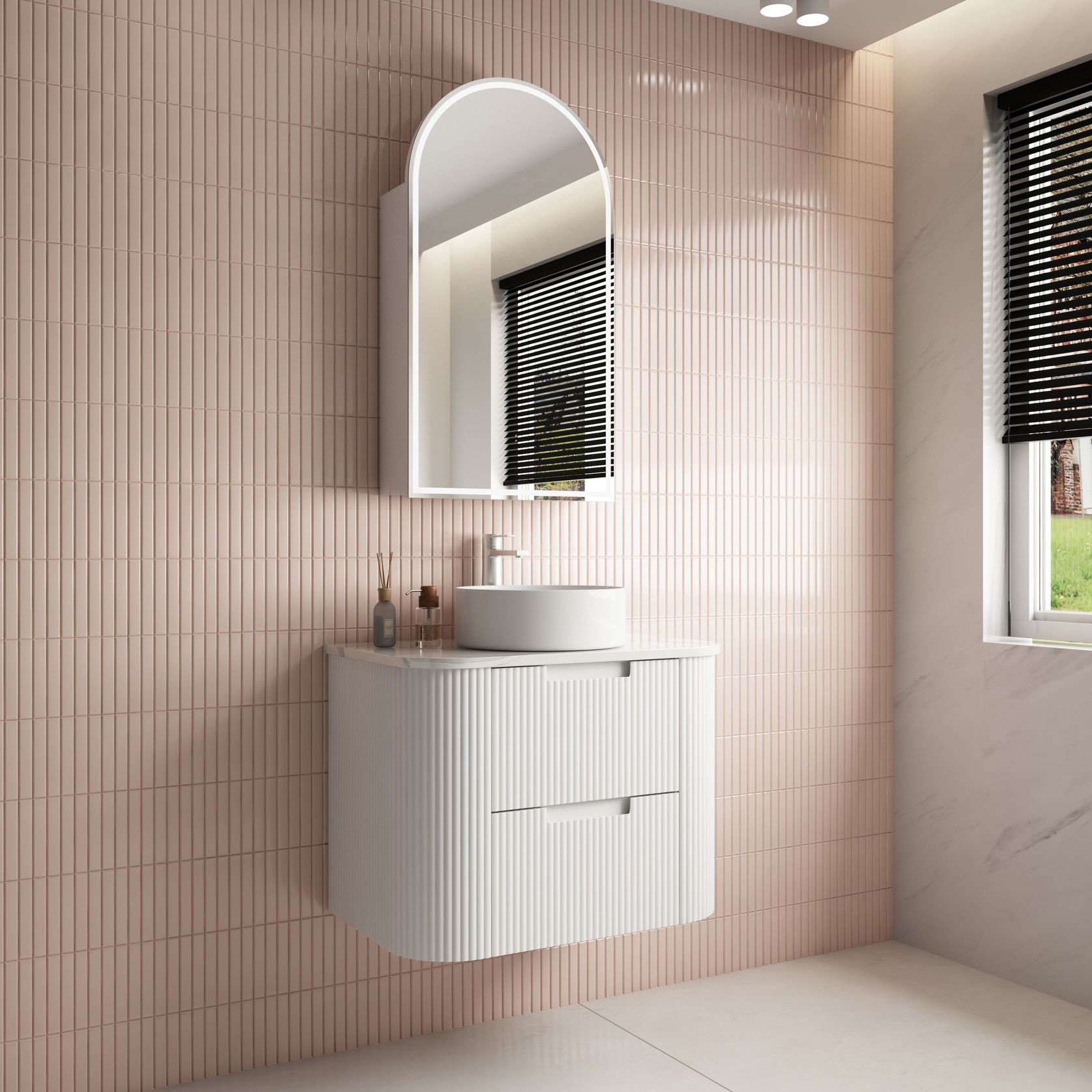 Aulic Curva Wall Hung Vanities gallery detail image
