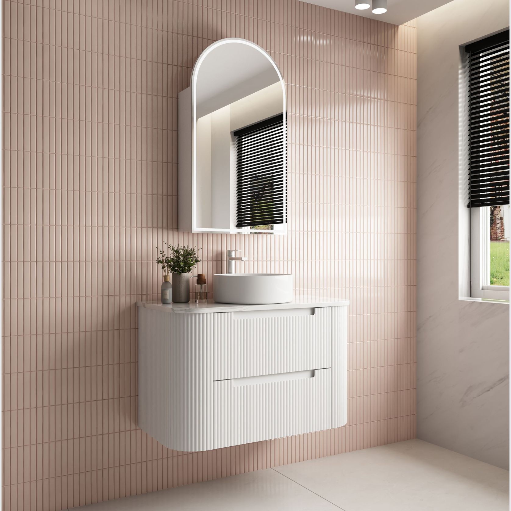 Aulic Curva Wall Hung Vanities gallery detail image