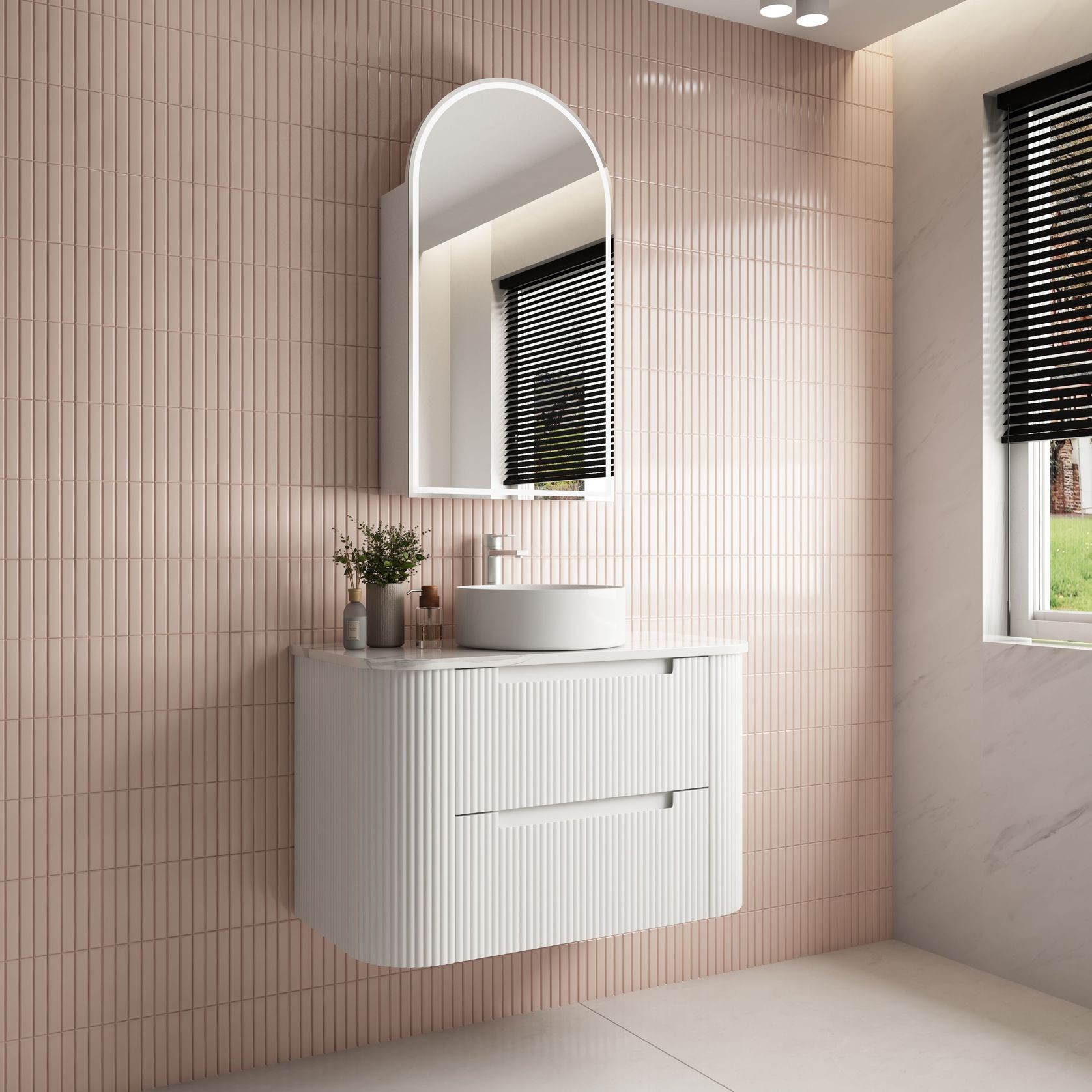 Aulic Curva Wall Hung Vanities gallery detail image