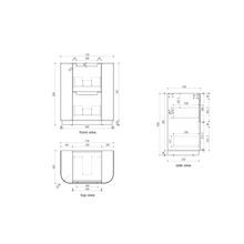 Aulic Curva Floor Standing gallery detail image