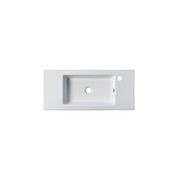 Cangas Slim Wall-Hung Vanity, 2 Drawers gallery detail image