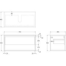 Code Form Waterproof Open Shelf Vanity Range gallery detail image