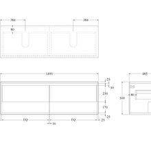 Code Form Waterproof Open Shelf Vanity Range gallery detail image