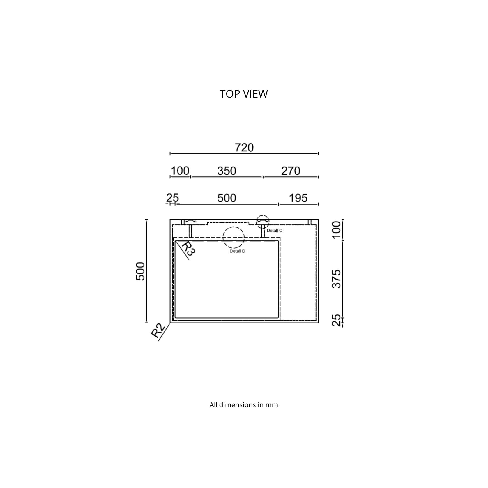 Corian® PWD Washplane 5211L 720 gallery detail image