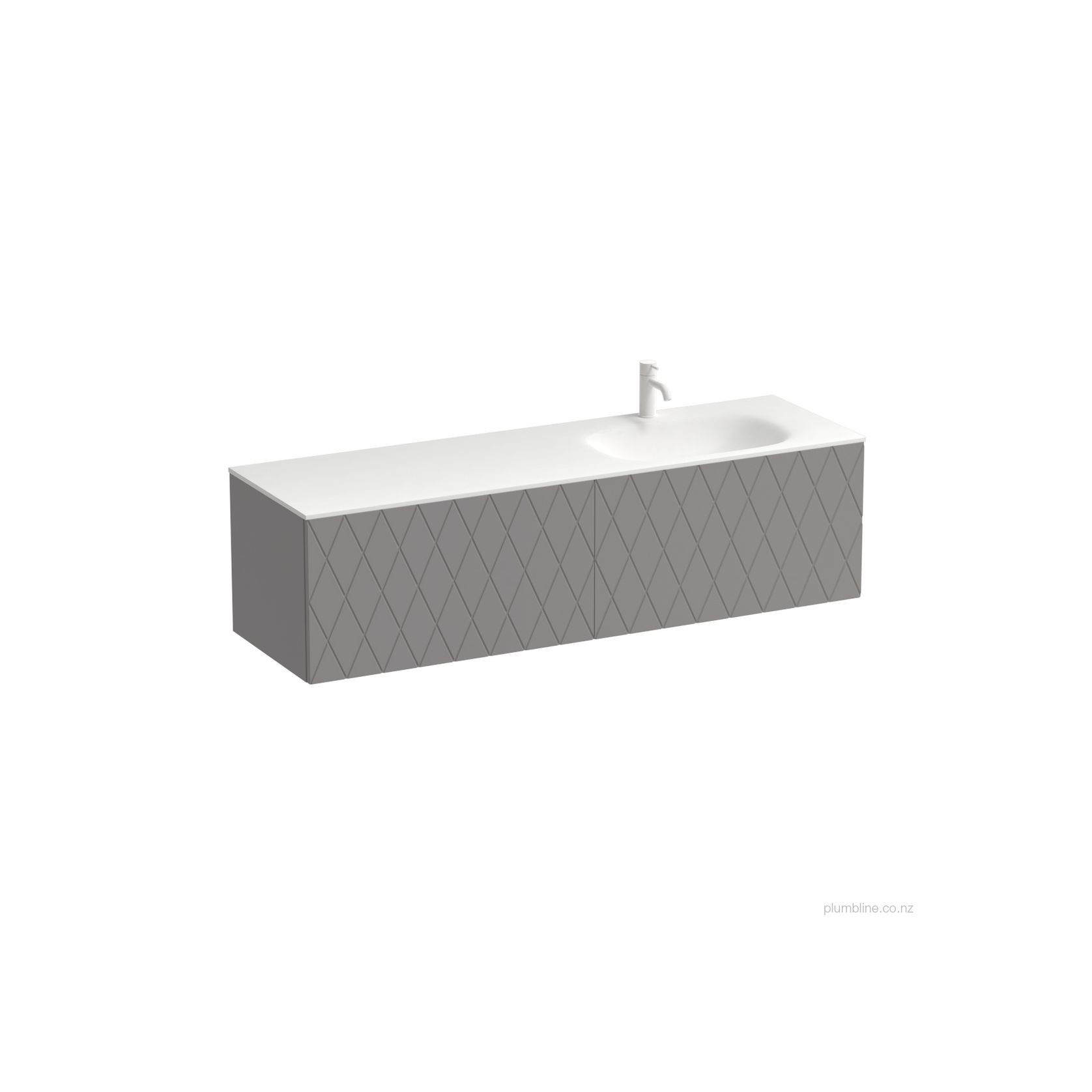 Deco Spio 1500 2 Drawer Vanity Right Basin gallery detail image