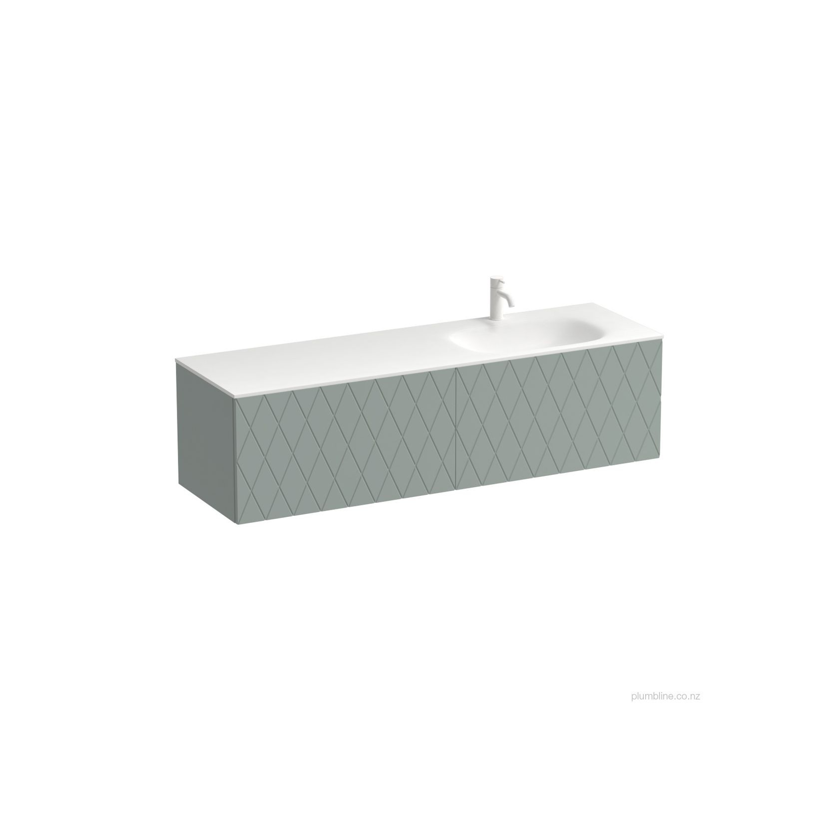 Deco Spio 1500 2 Drawer Vanity Right Basin gallery detail image