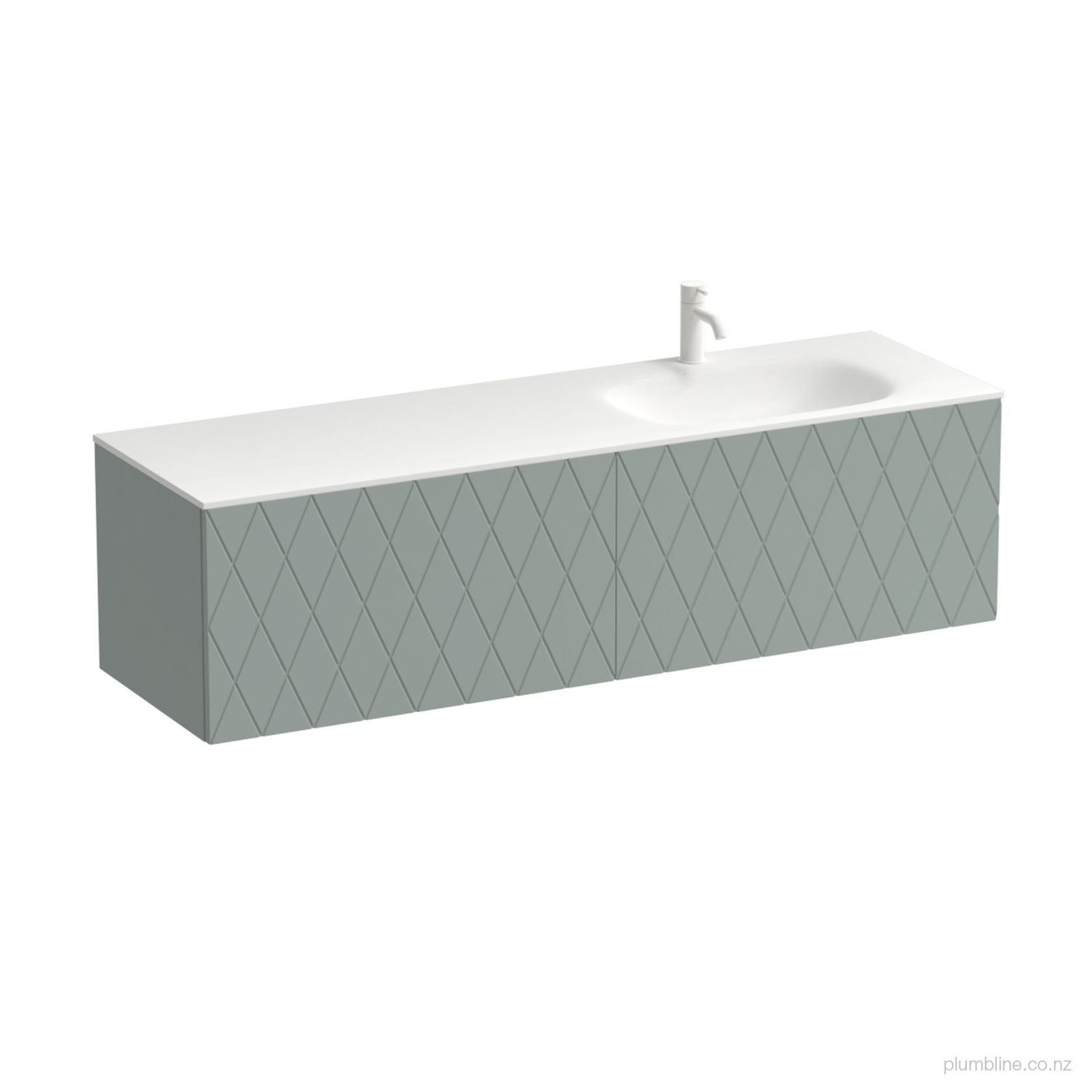 Deco Spio 1500 2 Drawer Vanity Right Basin gallery detail image