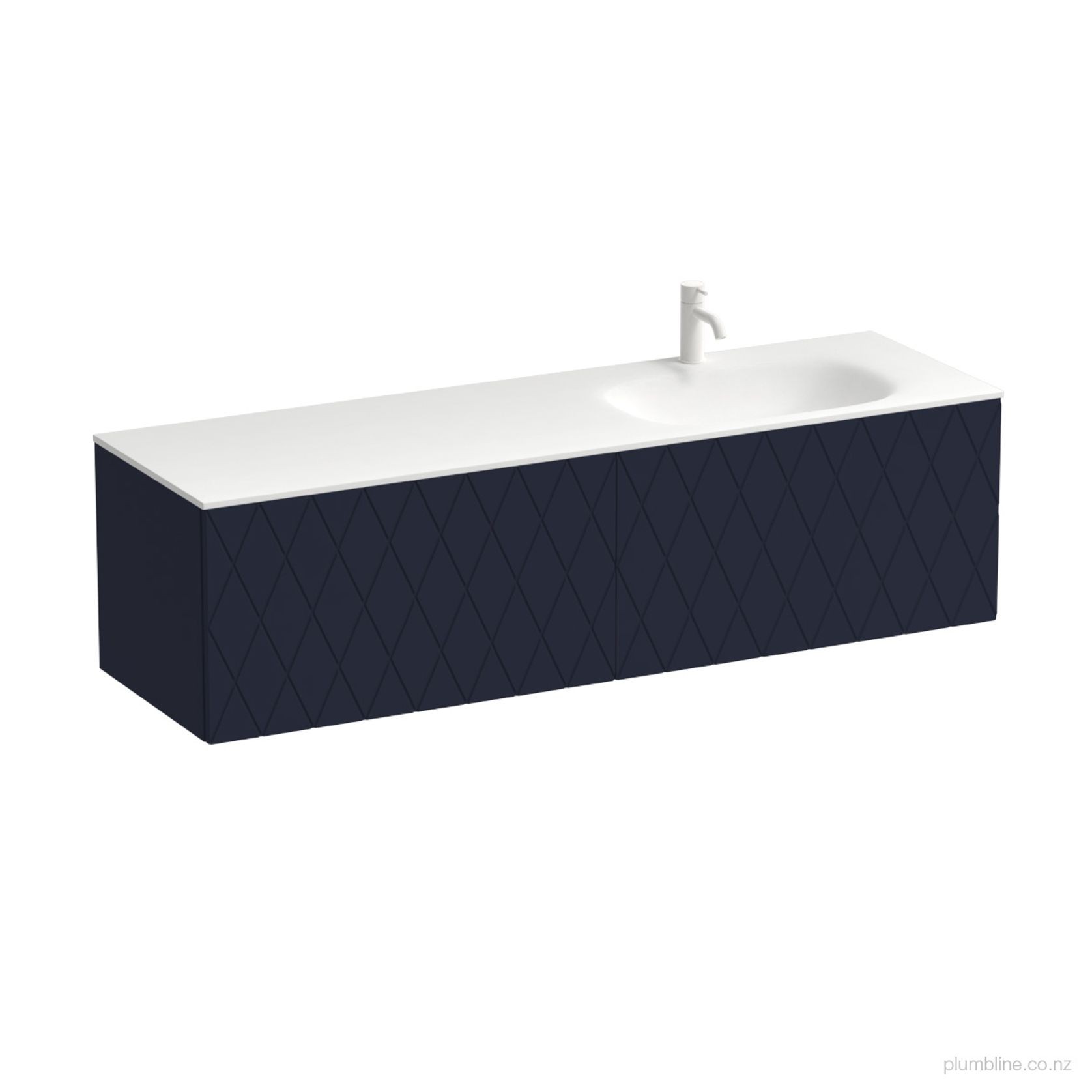 Deco Spio 1500 2 Drawer Vanity Right Basin gallery detail image
