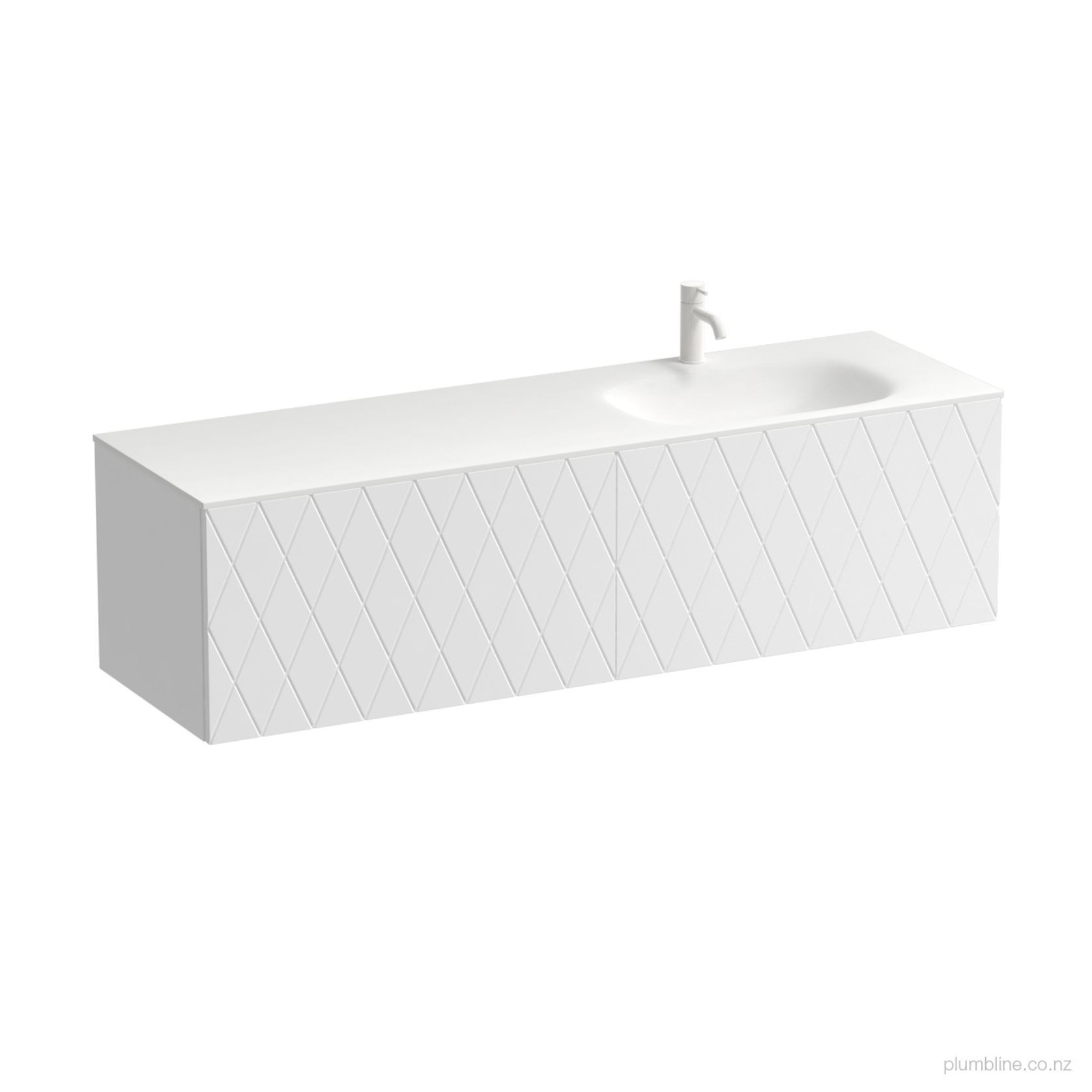 Deco Spio 1500 2 Drawer Vanity Right Basin gallery detail image