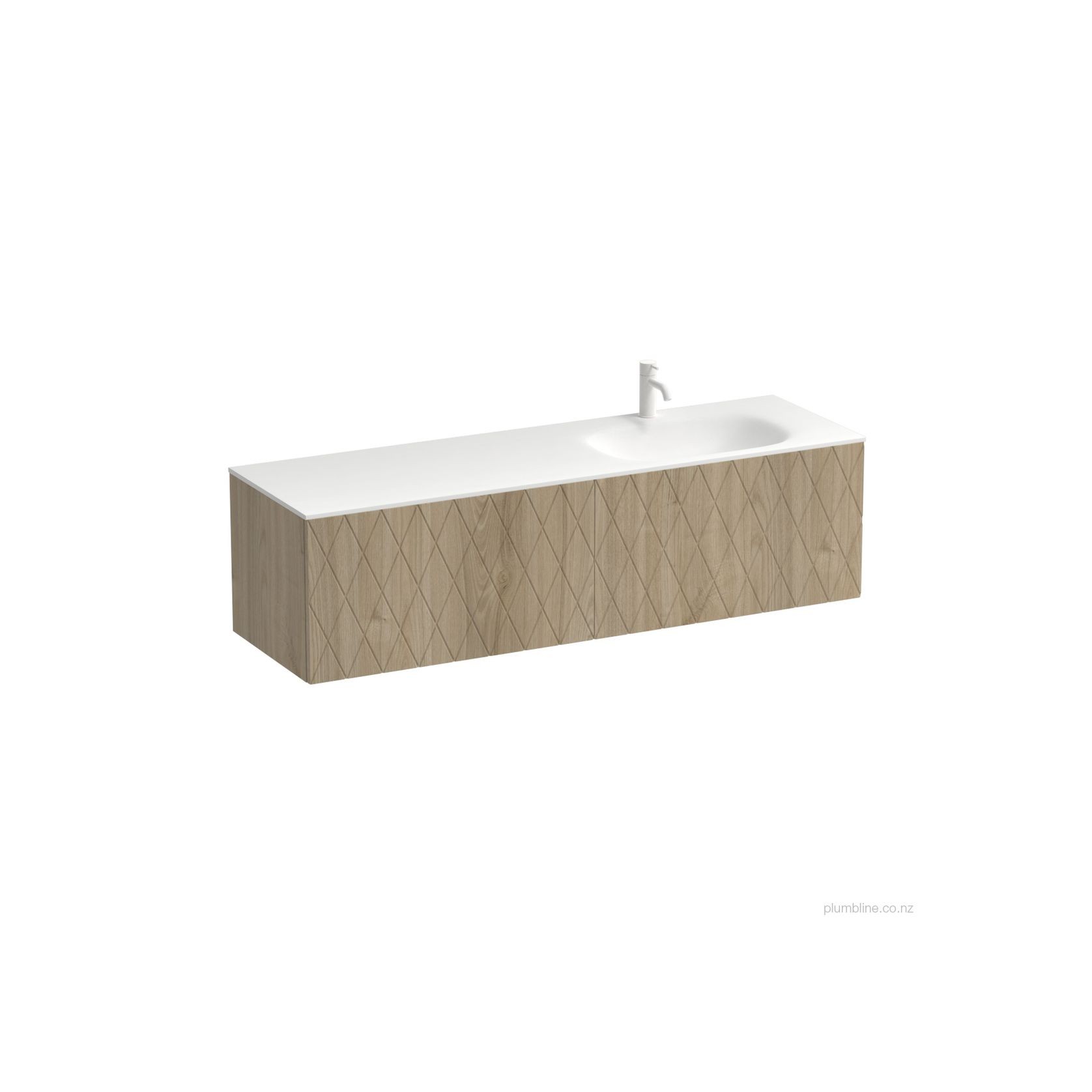 Deco Spio 1500 2 Drawer Vanity Right Basin gallery detail image