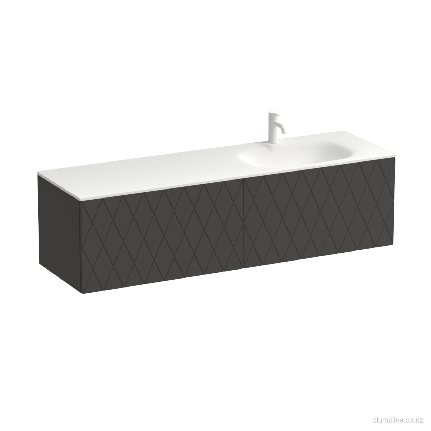 Deco Spio 1500 2 Drawer Vanity Right Basin gallery detail image