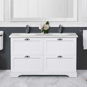 English Classic Floorstanding Vanity, 4 Drawers gallery detail image
