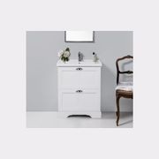 English Classic Floorstanding Vanity, 2 Drawers gallery detail image