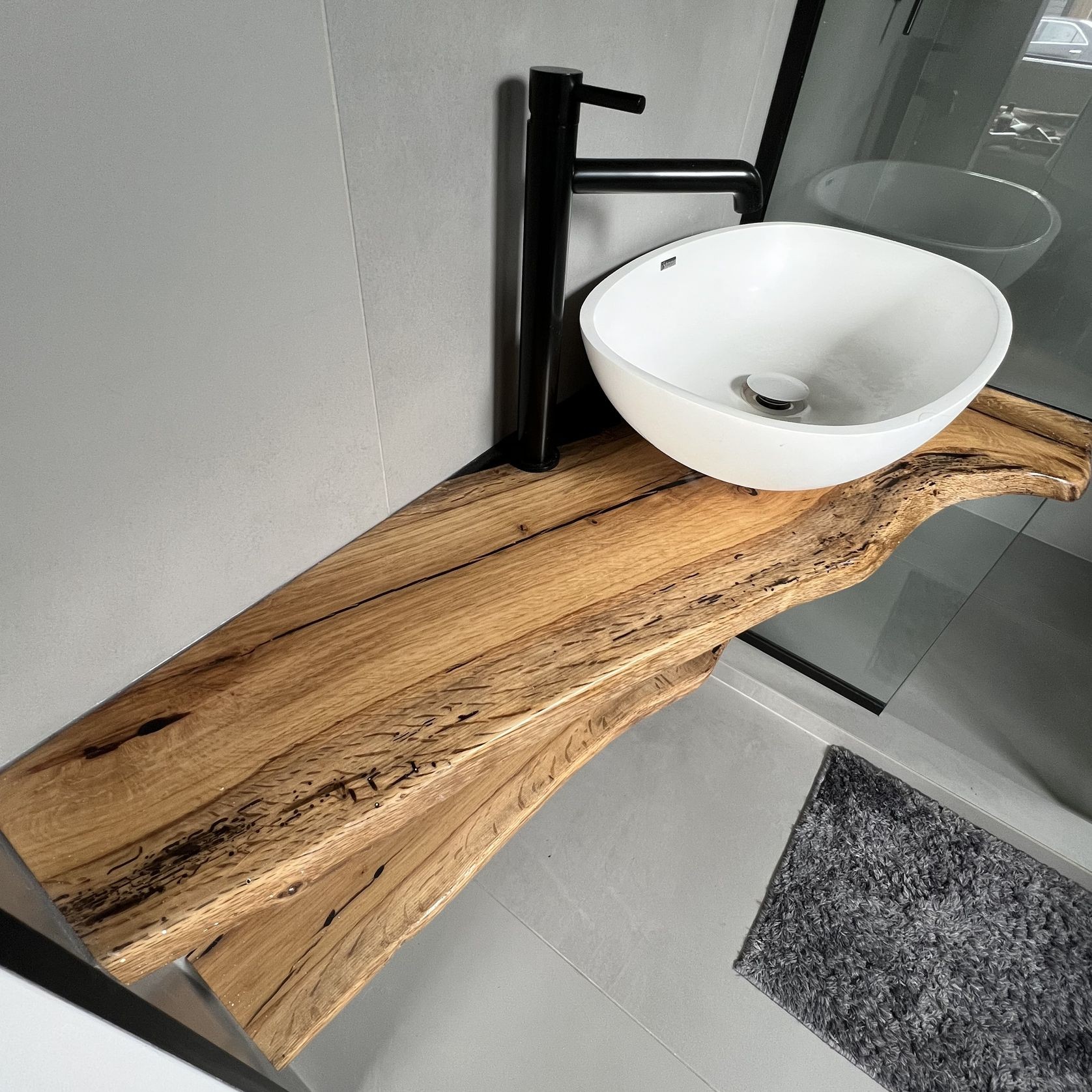 Floating Bathroom Vanity — Tasmanian Blackwood gallery detail image