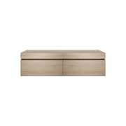 Kzoao 1200mm Dual Basin Vanity Beech Wood Grain gallery detail image