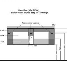 Kzoao 1200mm Vanity Gloss White gallery detail image