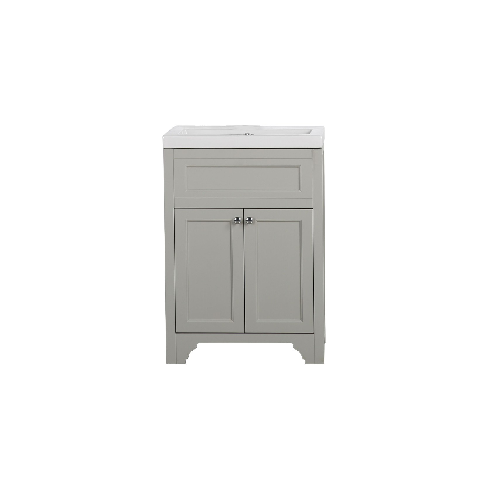 Kzoao 600mm Grey England Freestanding Vanity gallery detail image