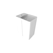 Kzoao Powder Room Vanity Satin White gallery detail image