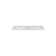 Kzoao 1600mm Honed Dual Bowl Lexus Top Matte White gallery detail image